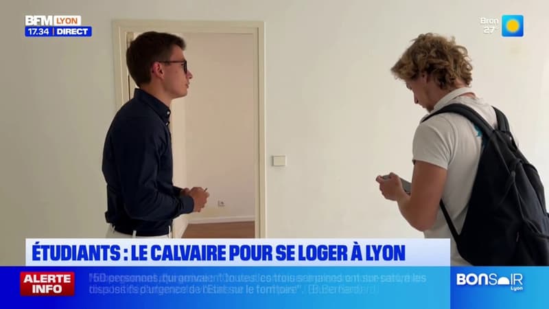 Lyon: le calvaire des étudiants pour se loger (1/1)