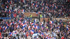 Des supporters lors de la finale France-Argentine
