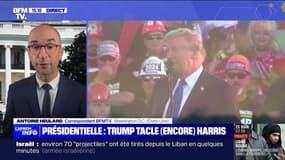 En meeting en Pennsylvanie, Donald Trump traite Kamala Harris de "vice-présidente de m*rde"