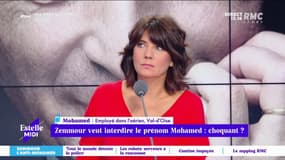 "Quand on est en France, on appelle ses enfants avec des prénoms français." Christiane, auditrice RMC est d'accord avec la proposition de Zemmour pour interdire le prénom Mohamed.