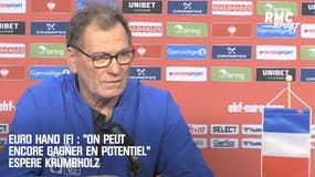 Euro hand (F) : "On peut encore gagner en potentiel" espère Krumbholz
