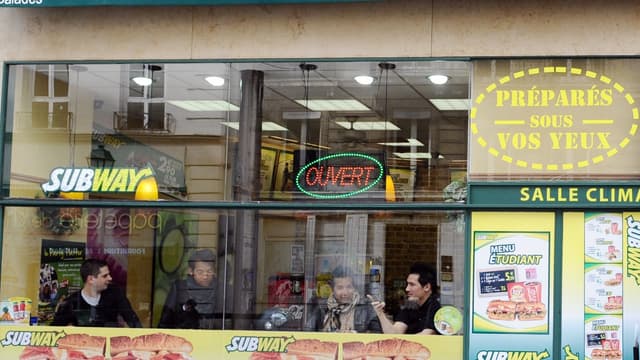 Subway compte près de 500 restaurants en France.