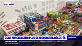 Forcalquier: plus de 1000 jouets récoltés pour les plus précaires