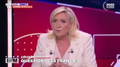 Marine Le Pen souhaite qu'il y ait "plus d'heures de français et de mathématiques à l'école primaire"