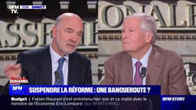 Face à Duhamel: Pierre Moscovici - Suspendre la réforme des retraites : une banqueroute ? - 13/01