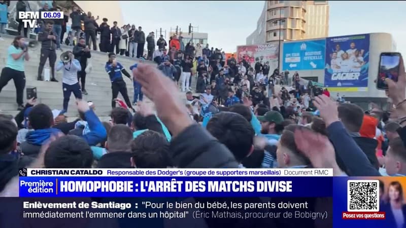 Arrêt des matchs, policiers en tribune... Pour mettre un terme à l'homophobie dans les stades, le gouvernement veut frapper fort