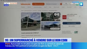 Val-d'Oise: un supermarché à vendre sur Leboncoin