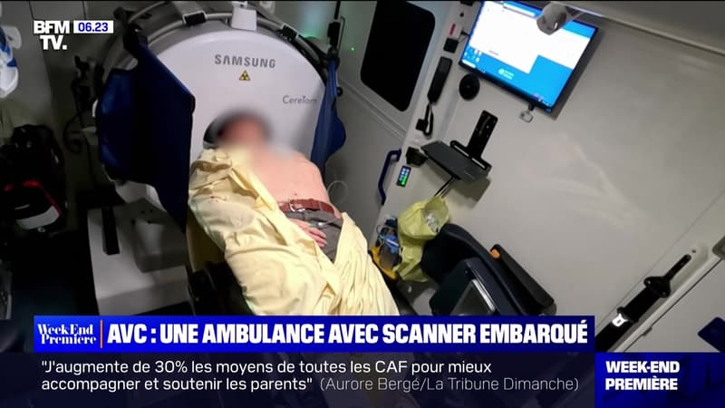 AVC : une ambulance avec scanner embarqué - 10/12