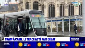 Tramway à Caen: le tracé acté fait débat