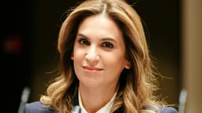 La journaliste Sonia Mabrouk avant son audition par la commission d'enquête parlementaire sur les fréquences TNT le 29 février 2024