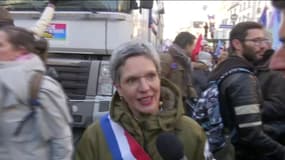 Sandrine Rousseau, députée écologiste élue à Paris, le 21 janvier 2023. 