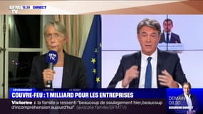 Élisabeth Borne: "Le gouvernement est très conscient que les secteurs qui sont percutés par ce couvre-feu sont dans une situation qui est très difficile" - 15/10