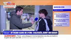 "Je ne m'en suis même pas rendu compte": ce commerçant dans la gare de Lyon témoigne après l'attaque à l'arme blanche  