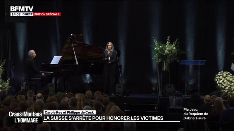 Hommage à Crans-Montana: le Pie Jesu du Requiem de Gabriel Fauré interprété par Carole Rey et Philippe de Cock
