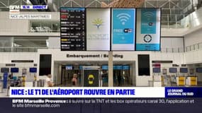 Nice: le terminal 1 de l'aéroport rouvre partiellement