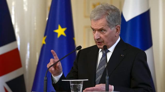 Sauli Niinistö, le président de la Finlande.