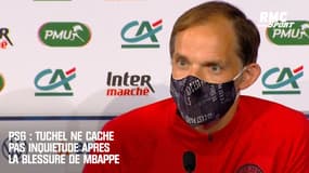 PSG : Tuchel ne cache pas son inquiétude après la blessure de Mbappé