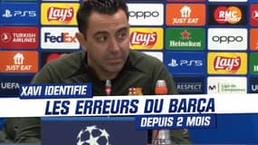 Barça : Xavi pointe les erreurs de ses joueurs depuis 2 mois