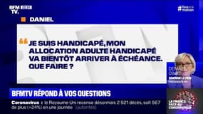 Mon allocation adulte handicapé va bientôt arriver à échéance. Que faire ? BFMTV vous répond