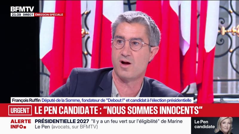 Procès en appel du RN: François Ruffin, député de la Somme, dénonce "des distributions d'emplois fictifs, à tout l'entourage, comme des pains au chocolat"