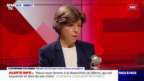 Catherine Colonna: les Ukrainiens "progressent en particulier dans le sud"