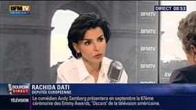 Rachida Dati face à Jean-Jacques Bourdin en direct   