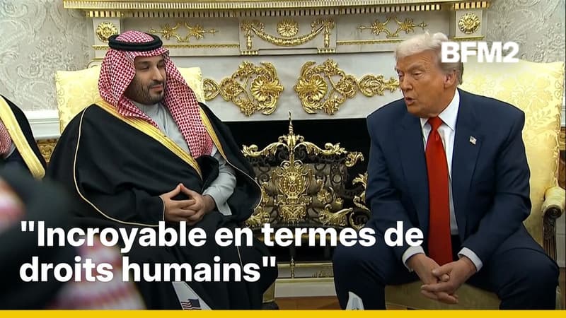 Donald Trump affirme que le prince héritier saoudien est incroyable "en termes de droits humains"