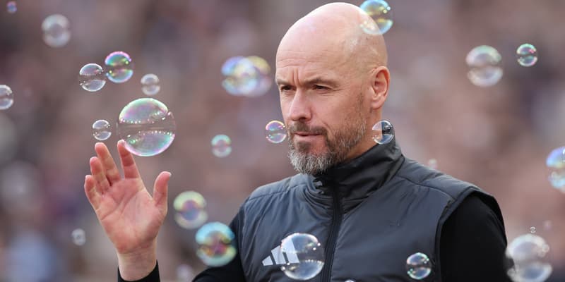 Erik ten Hag avec Manchester United le 27 octobre 2024