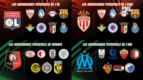 Ligue Europa / Conference League : Les adversaires potentiels des club français en 8es