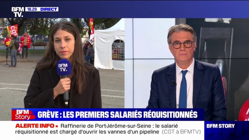 Quatre salariés réquisitionnés à la raffinerie Esso-ExxonMobil de Port-Jérôme-sur-Seine