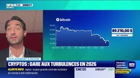 Le placement à suivre : Cryptos, gare aux turbulences en 2026 - 21/01