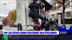 Île-de-France: les vélos-cargo succèdent aux utilitaires 