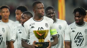 L'AS Monaco avec Denis Zakaria, à Barcelone le 12 août 2024