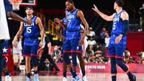 La déception de Kevin Durant et de Team USA