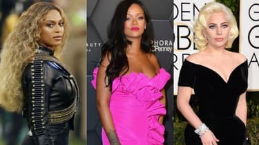Beyoncé, Rihanna, Lady Gaga