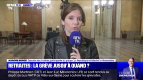 Aurore Bergé (LaREM): "Si on nous demande de retirer la suppression des régimes spéciaux, on ne le fera pas"