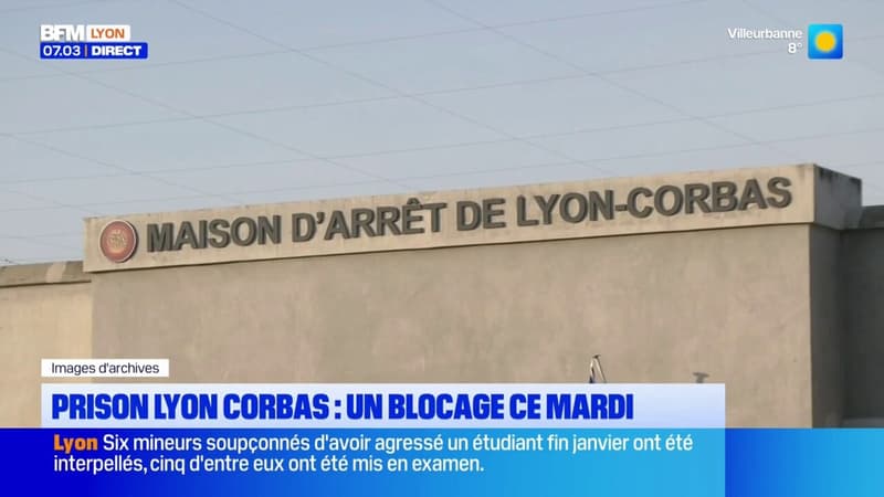 Prison de Lyon-Corbas : Un blocage ce mardi