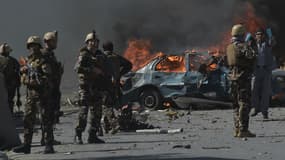 Attaque à la voiture piégée le 31 mai 2017 à Kaboul, en Afghanistan