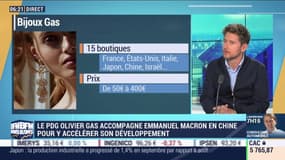 La marque de bijoux Gas accompagne Emmanuel Macron en Chine pour y accélérer son développement, Olivier Gas – 31/10