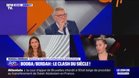 Mise en examen de Booba pour cyberharcèlement: "Je suis soulagée parce que je vois que ça avance", affirme Magali Berdah (directrice de l’agence d’influenceurs Shauna Events)