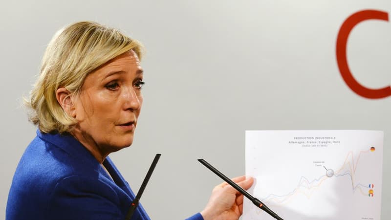 Marine Le Pen considère que le nucléaire est une "énergie propre"
