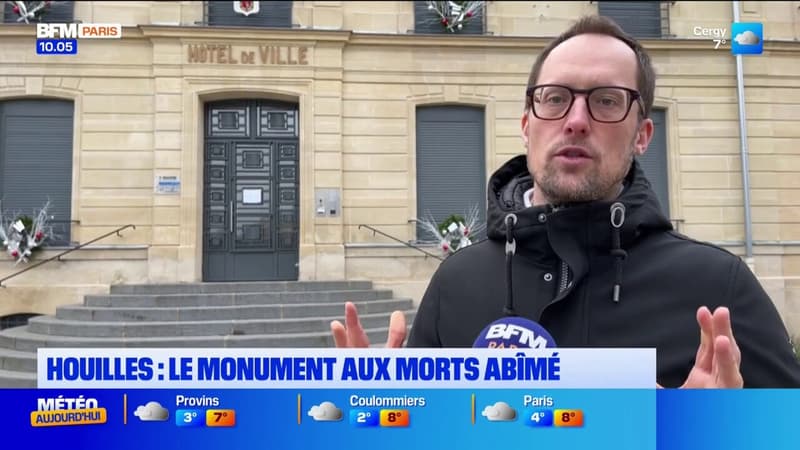 Houilles: le monument aux morts abîmé pendant son déplacement