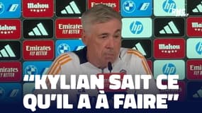 Real Madrid-FC Barcelone : "Mbappé sait ce qu'il a à faire" lance Ancelotti