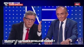 Débat Mélenchon-Zemmour: pour le polémiste, "l'Islam n'est pas compatible avec la France