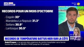 Alpes-Maritimes: des records de température battus mardi