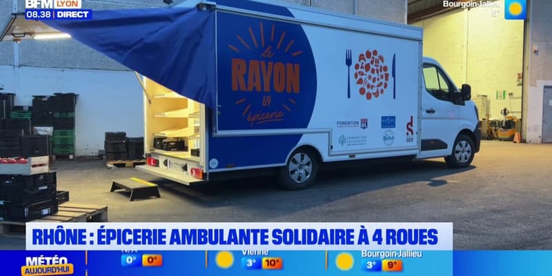 "Le Rayon" : une épicerie ambulante solidaire dans le Haut-Beaujolais