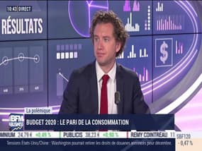 Mathieu Jolivet: Budget 2020, le pari de la consommation - 22/10