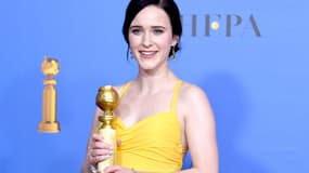 Rachel Brosnahan aux Golden Globes en janvier 2019