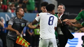 Weston McKennie lors de USA-Mexique le 15/06/2023