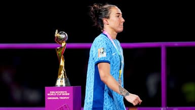 Lucy Bronze, la latérale de l'équipe d'Angleterre, le 20 août 2023